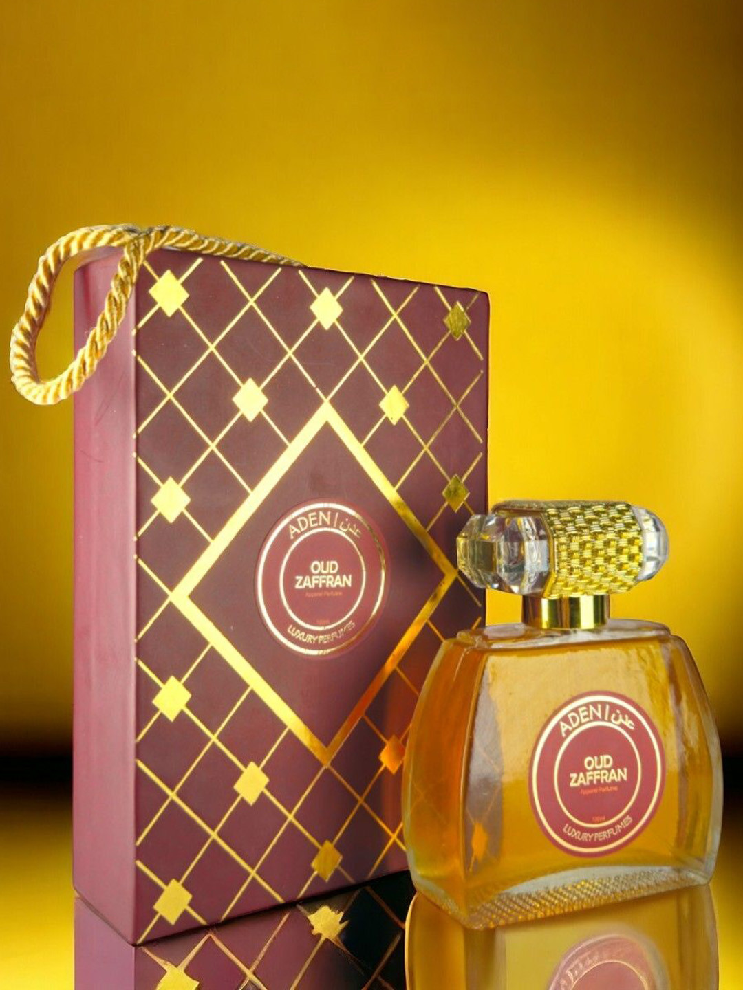ADEN Oud Zaffran Oud & Saffron Fragrance Eau De Parfume- 100 ml