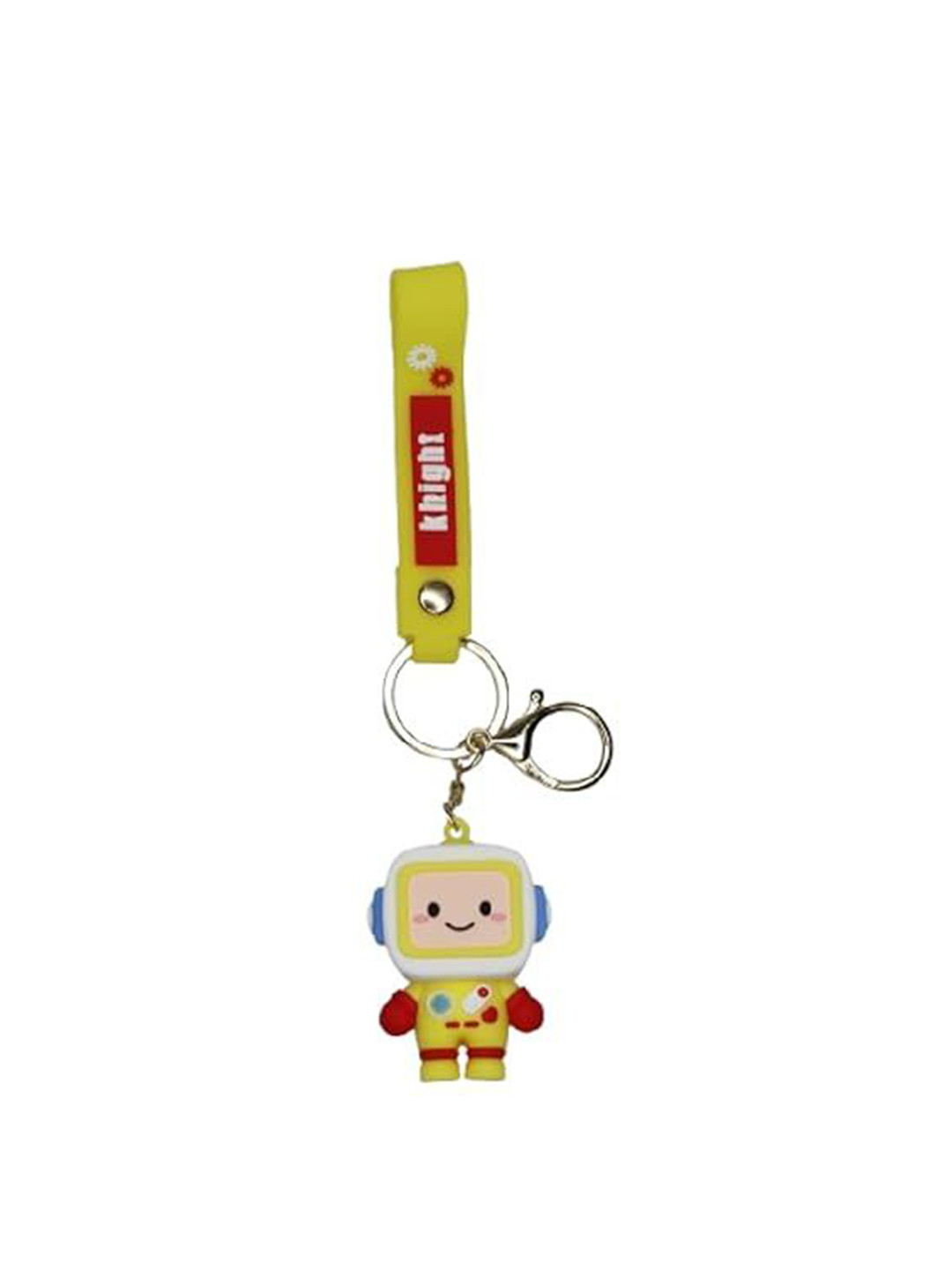 Wonderland Kids Small Robot Rubber Key Chain
