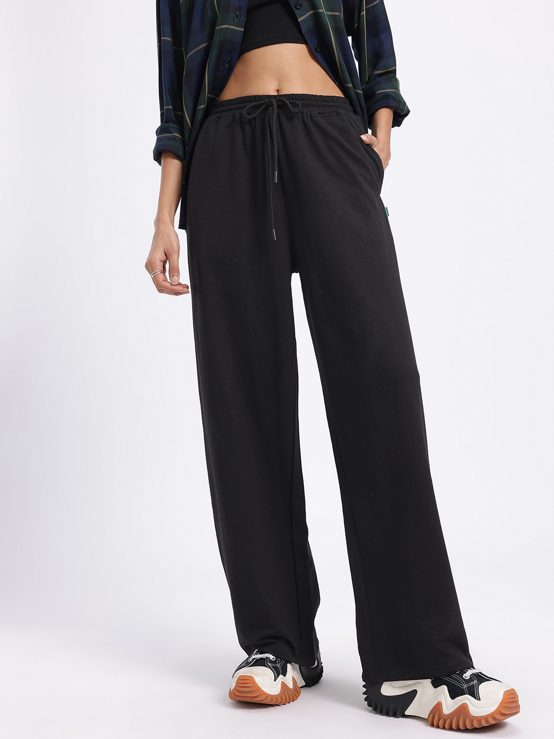 glitchez Women Baggy Track Pants