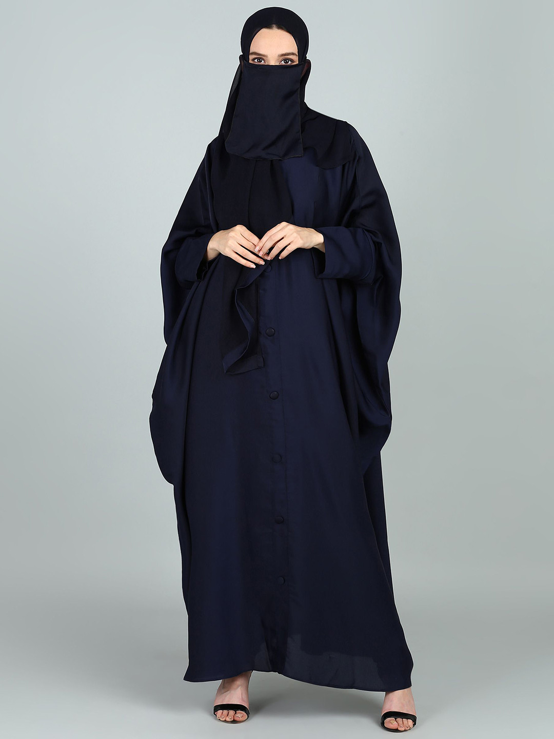 BROKE BRAND Abaya Long Sleeves With Adjustable Belt