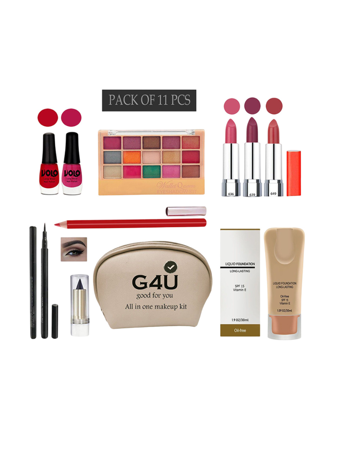 G4U All In One Makeup Kit For Women 7J2021A40