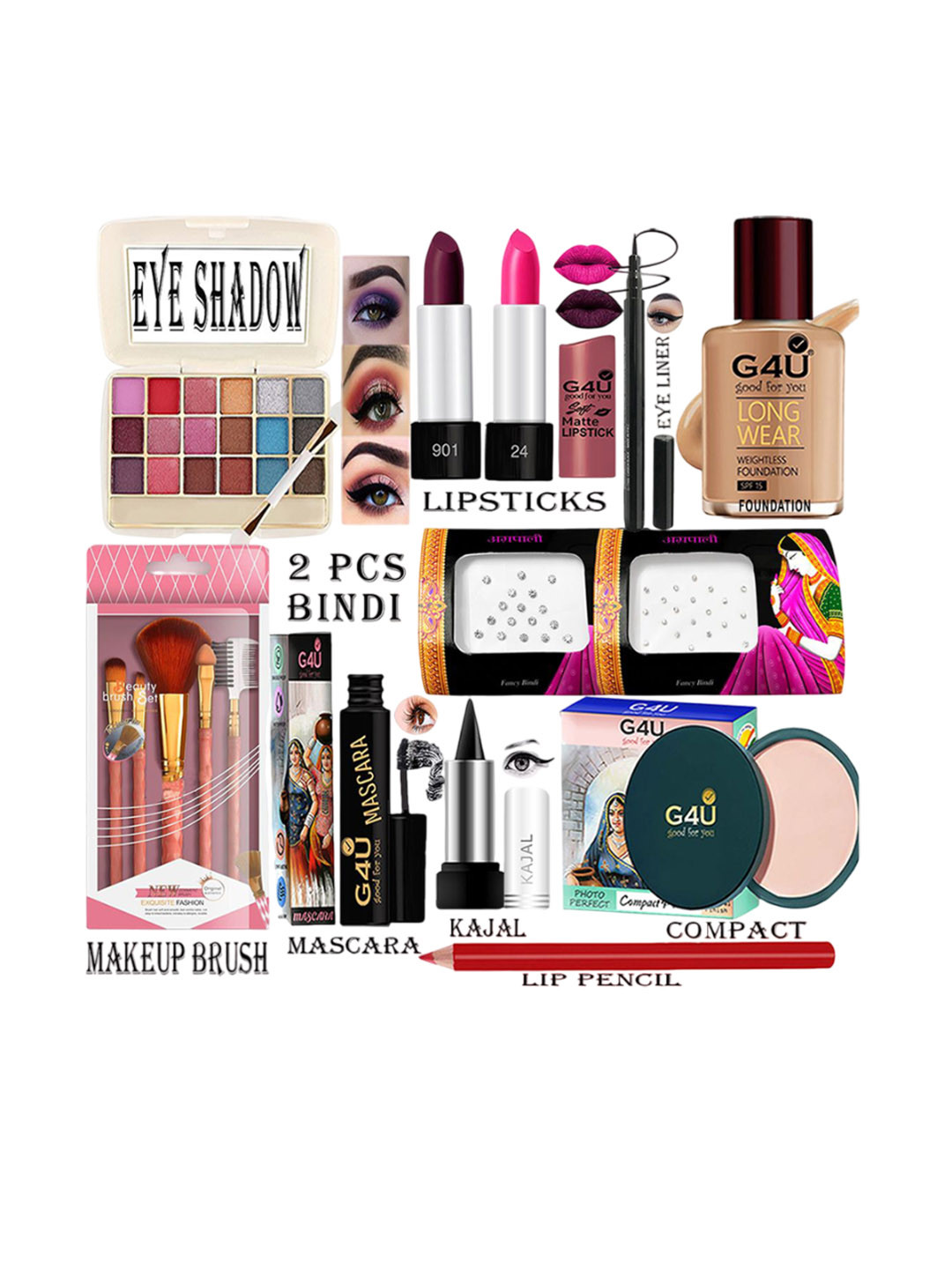 G4U All In One Makeup Kit Best Raksha Bandhan Gift 22J22A33
