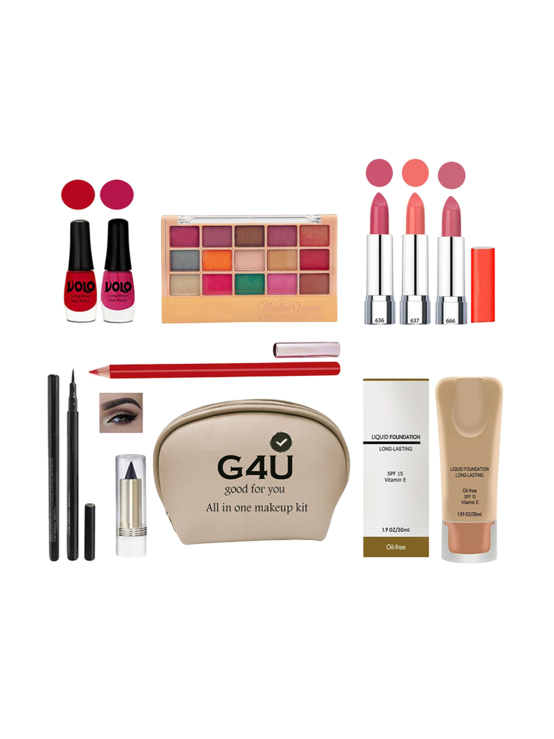 G4U All In One Makeup Kit For Women 7J2021A23