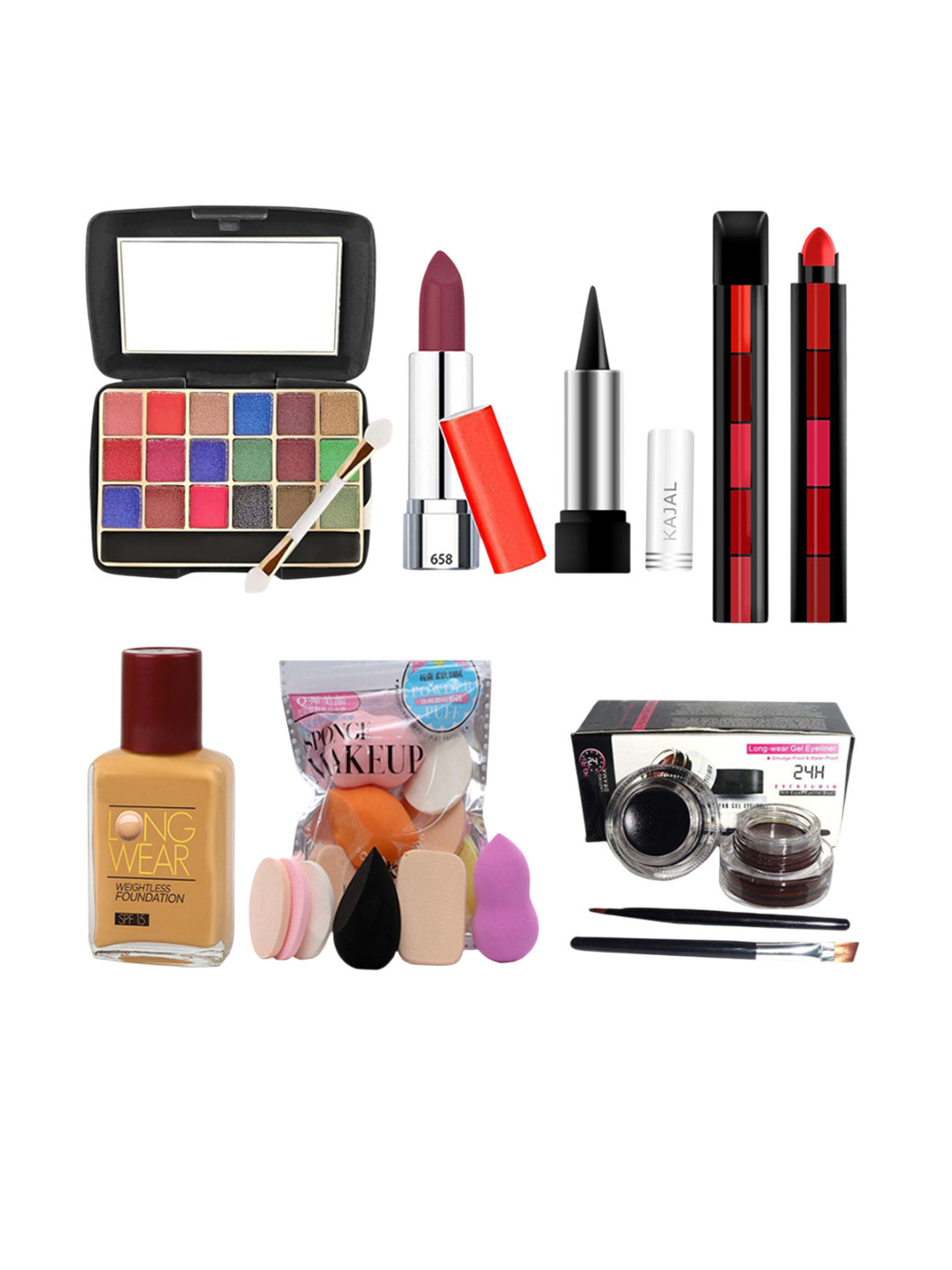 G4U Set of 15 All In One Makeup Kit For women 26J22A28