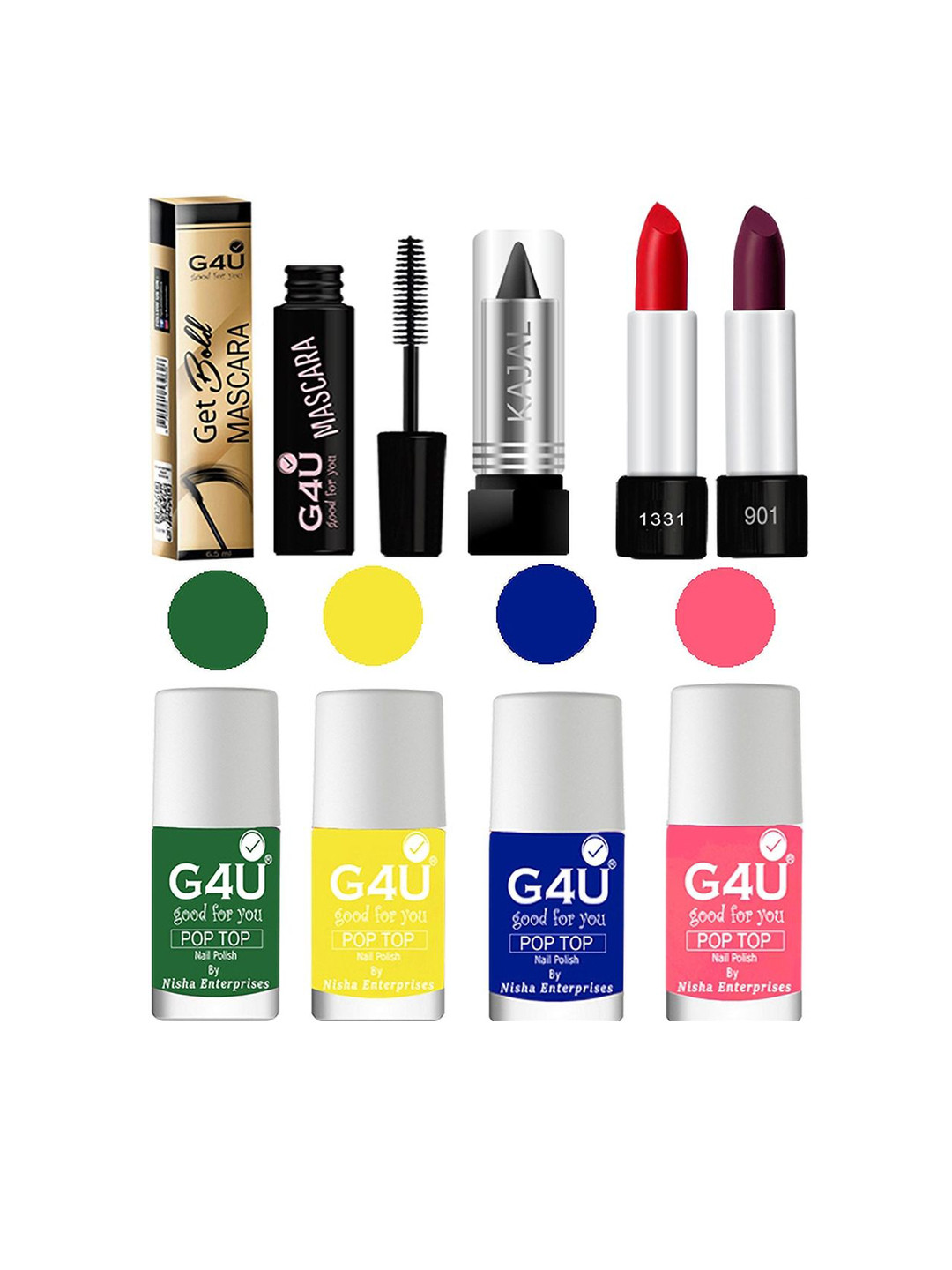 G4U 13-In-1  Dusky Skin makeup kit for women Professional makeup Set A122