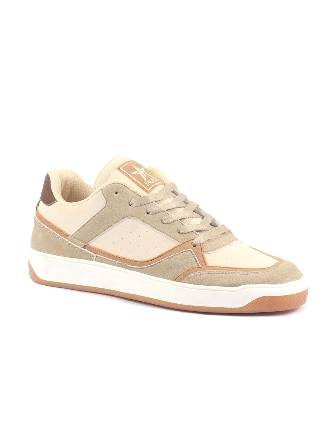 FAUSTO Men Colorblocked Lace Up Sneakers