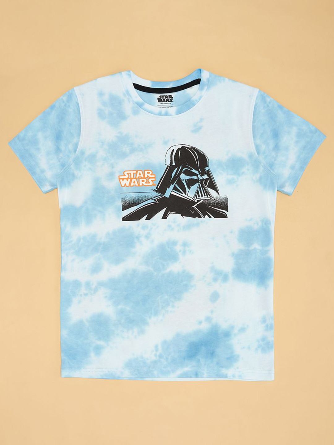 Pantaloons Junior Boys Tie And Dye Cotton T-shirt