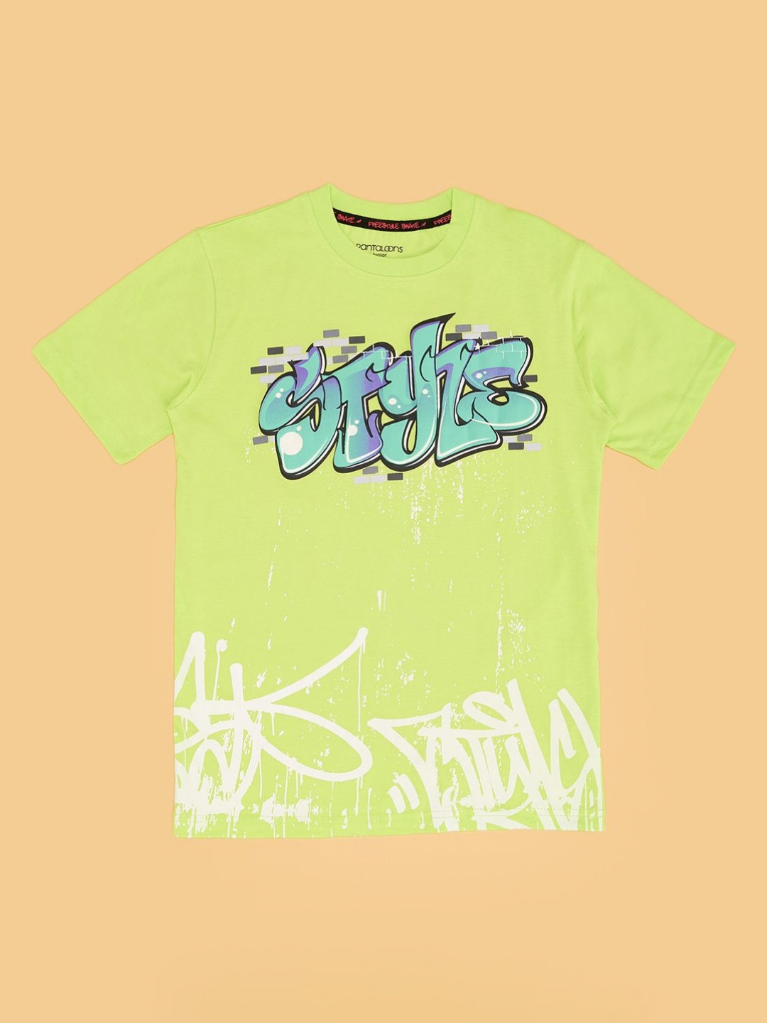 Pantaloons Junior Boys Applique T-shirt