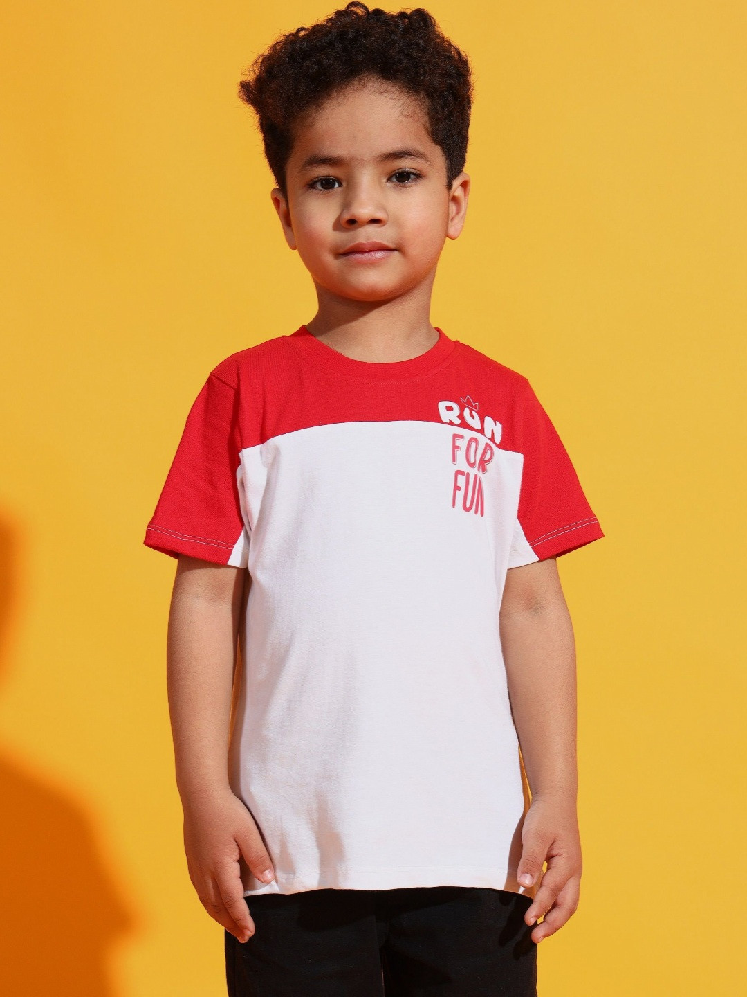 PockMAN Boys Graphic Printed Bio Finish Pure Cotton T-shirt
