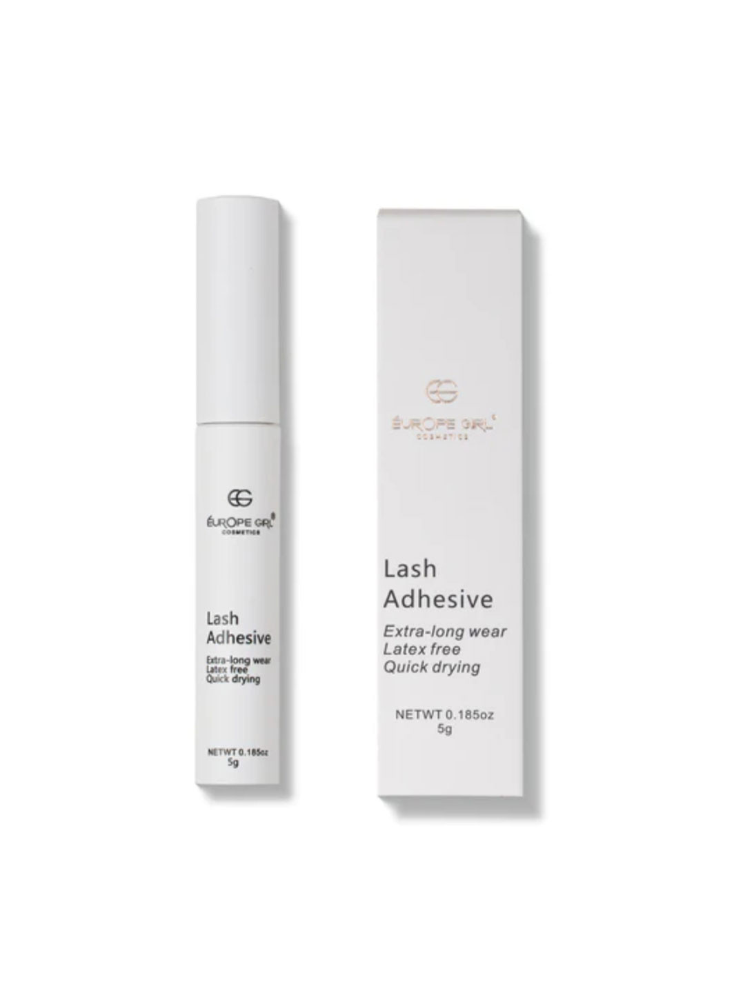EUROPE GIRL Lash Adhesive Extra Long Wear Latex Free Quick Drying Glue - 5 g