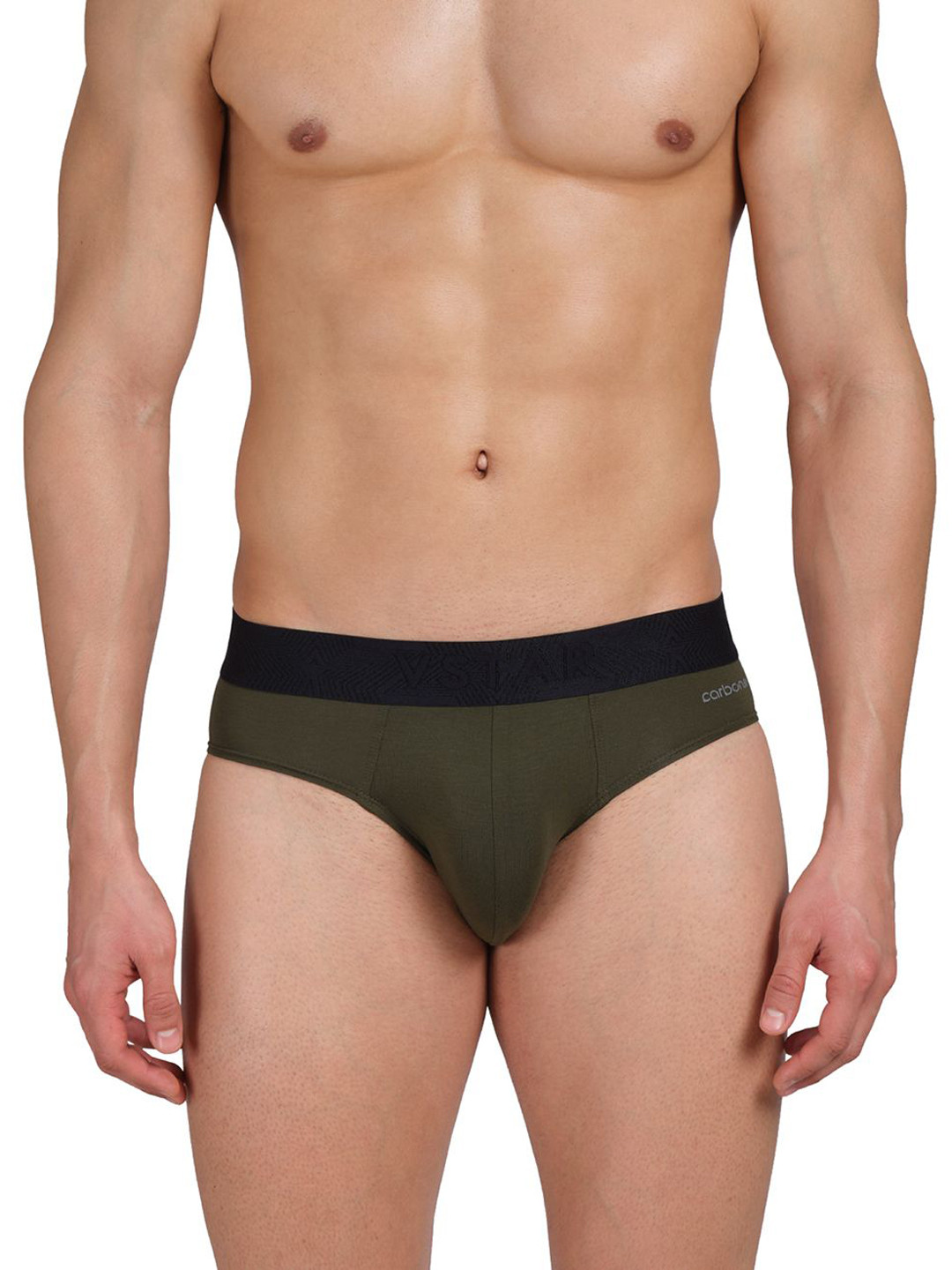 VSTAR CB02 Anti Bacterial Basic Briefs CB 02-RIFLE_GREEN