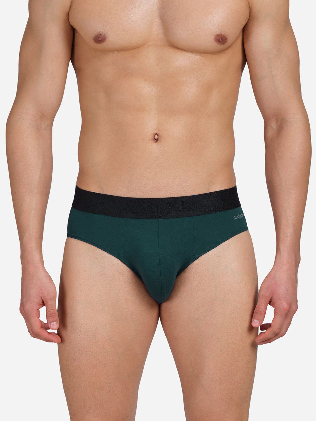 VSTAR CB02 Anti Bacterial Micro Modal Cotton Elastane Basic Briefs VAN: CB 02-DEEP_TEAL