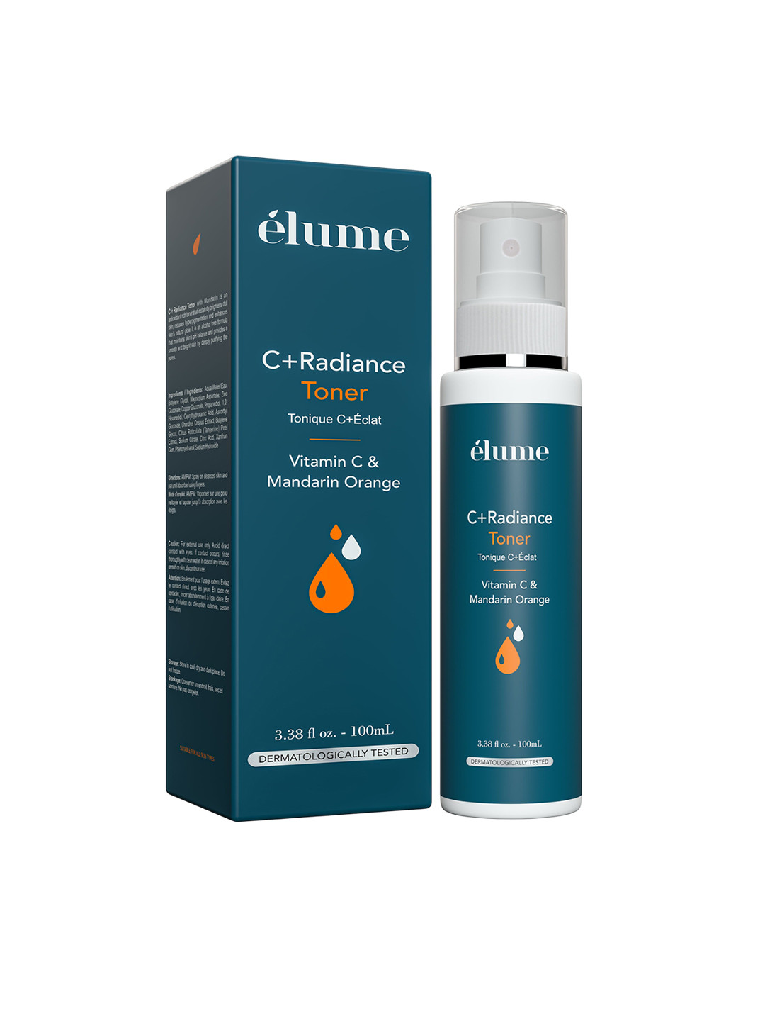 elume C+ Radiance Toner With Mandarin - 100 ml