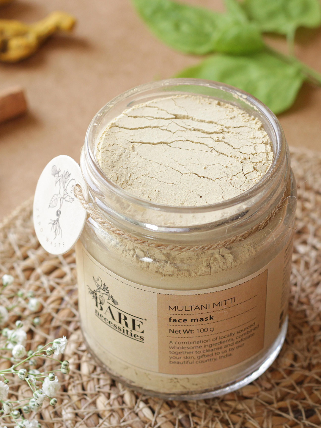 Bare Necessities Multani Mitti 100% Natural Face Pack - 100 g