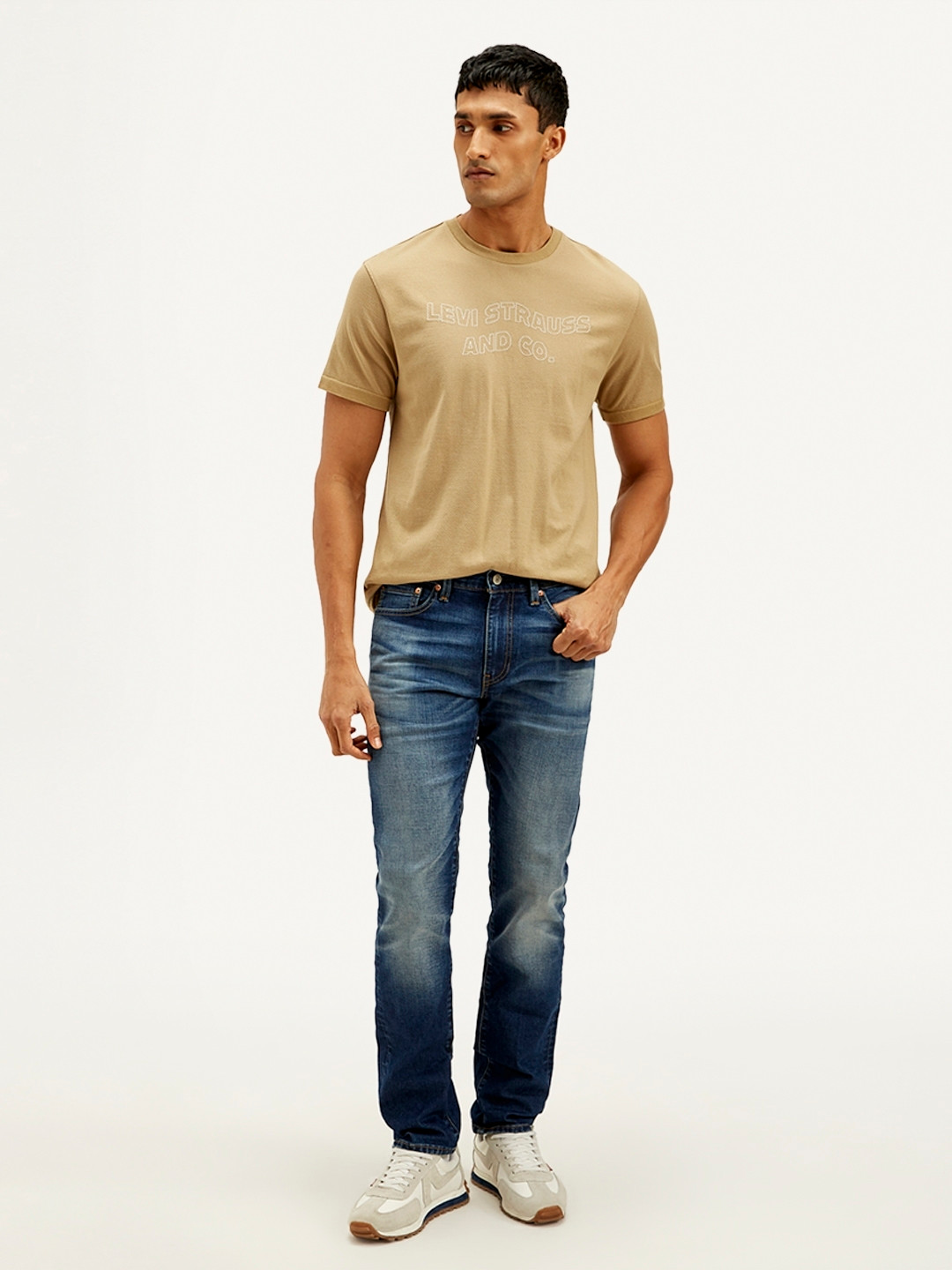 Levis Men 511 Slim Fit Heavy Fade Stretchable Jeans