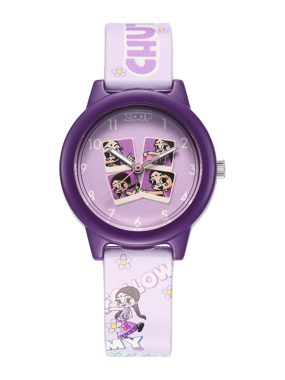 ZOOP from TITAN Kids Printed Dial & Straps Analogue Watch 16042PP02FW