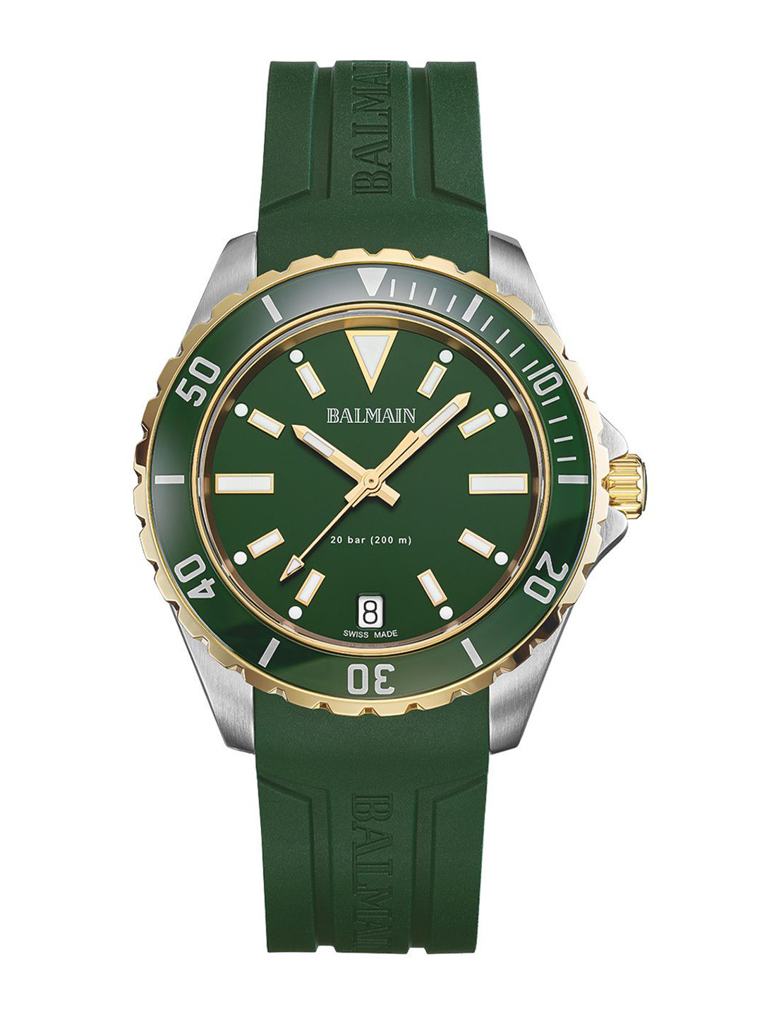 Balmain Men Brass Dial & Straps Analogue Watch B43429275