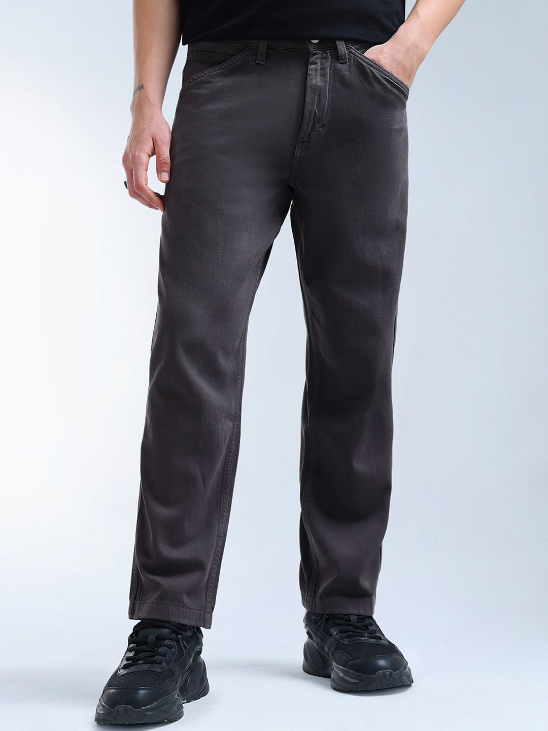 Flying Machine Cobain 90'S Loose Cropped Chinos