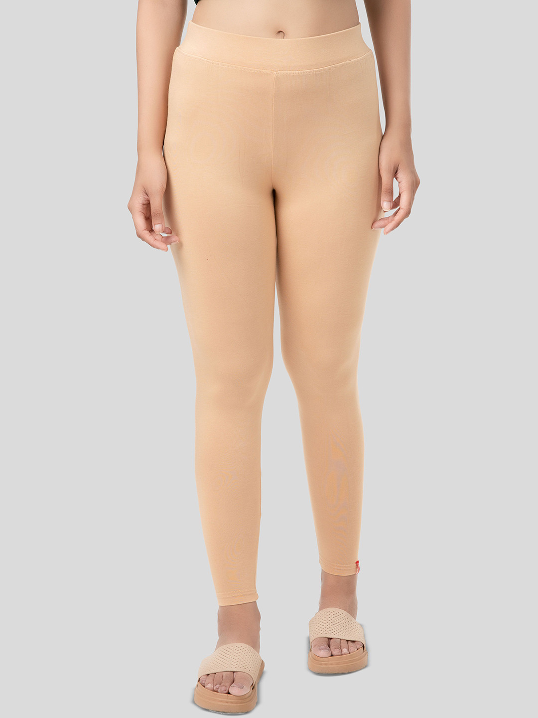 Digsel Cool Cotton Women Mid-Rise Ankle-Length Leggings