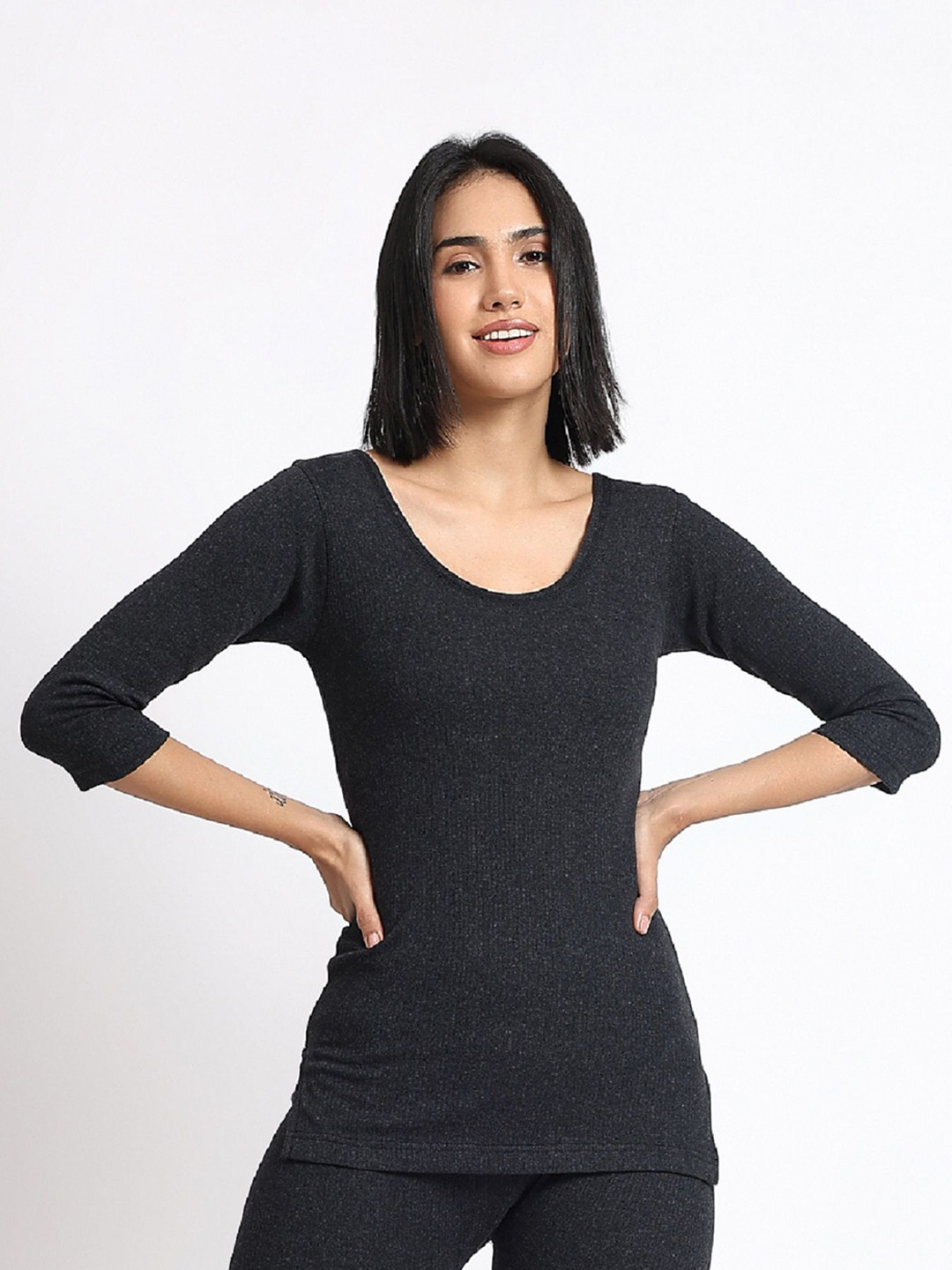 T.T. Women Cotton Rich With Elastomeric Finish Thermal Top