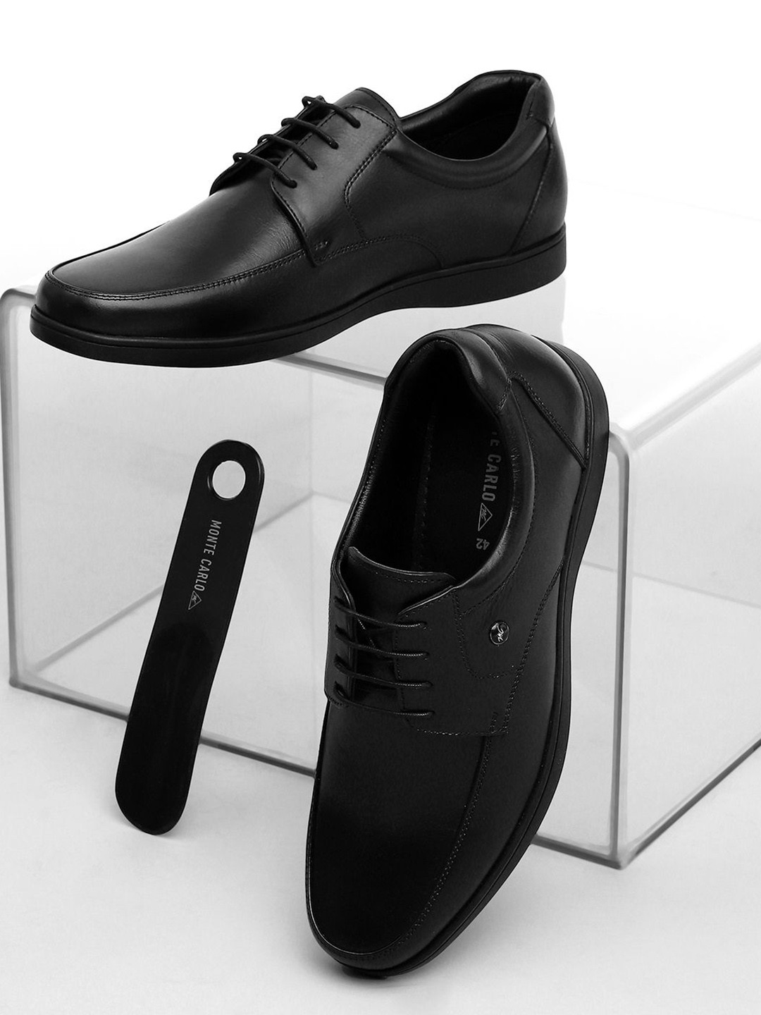 Monte Carlo Men Leather Formal Derbys