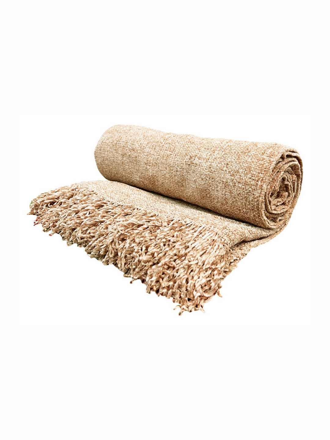 Fashion Throw Beige Mild Winter 233 GSM Double Bed Blanket