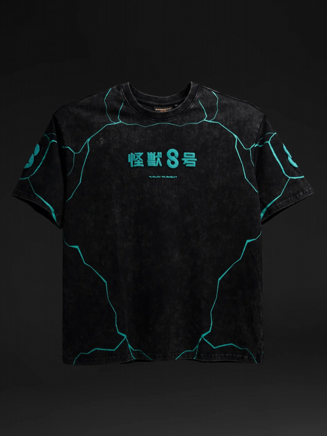 SagaCity Men Graphic Printed Round Neck Cotton Relaxed Fit T-shirt