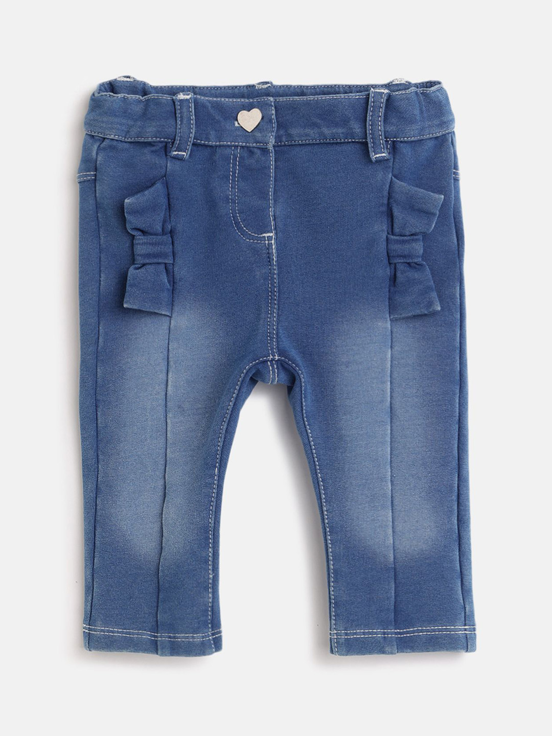 Chicco Girls Comfort Light Fade Mid-Rise Stretchable Jeans