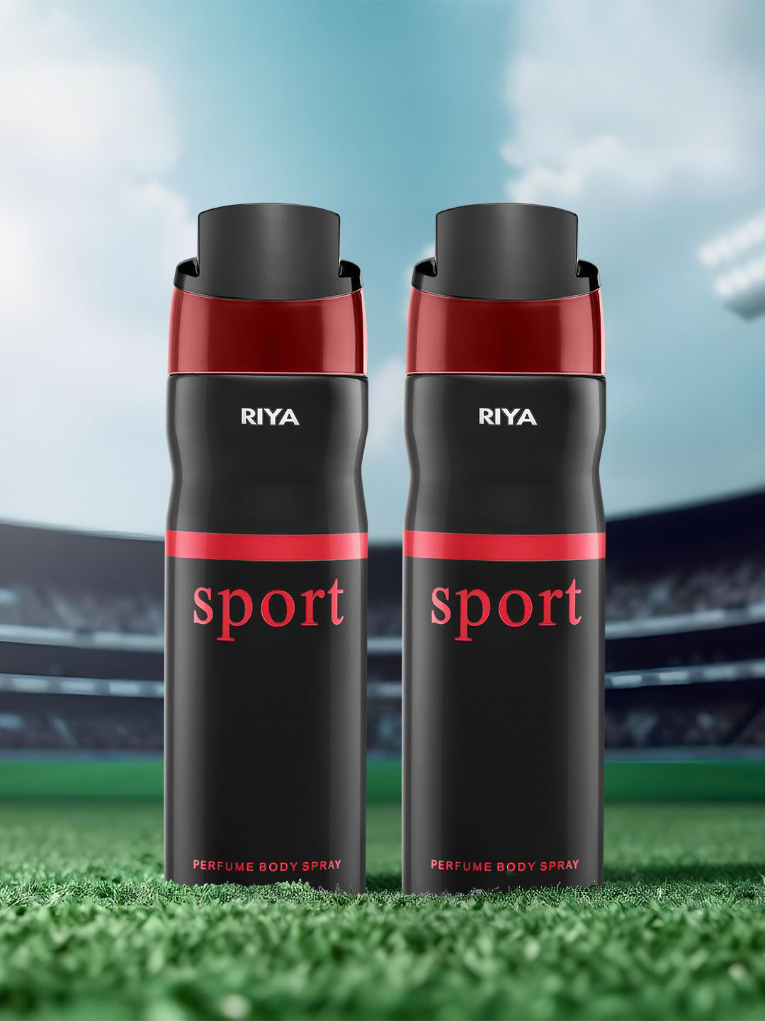 RIYA Sport Set Of 2 Deodorants - 200 ml Each