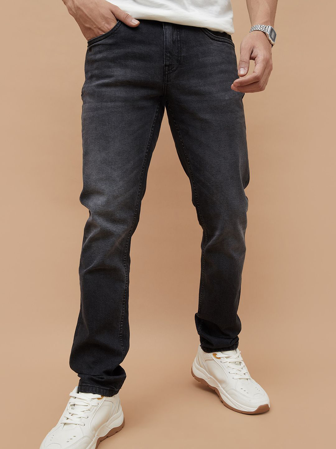 Forca Men Slim Fit Light Fade Jeans