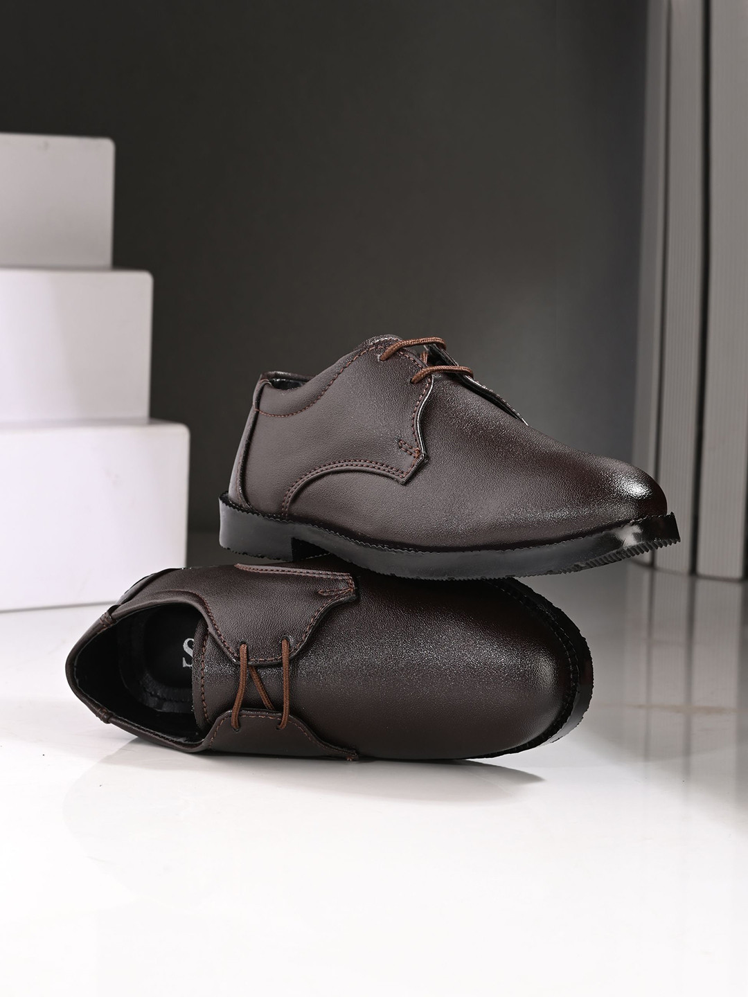 STEFENS Formal Derby Shoes for Boys