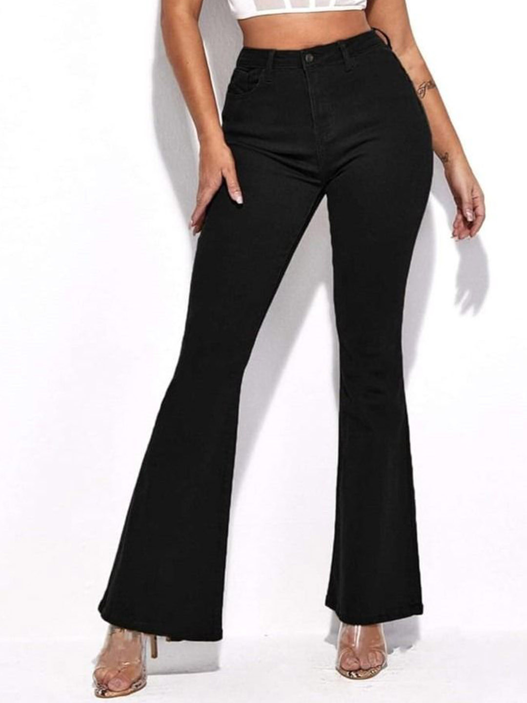 Next One Women Smart Bootcut Mid-Rise Stretchable Jeans