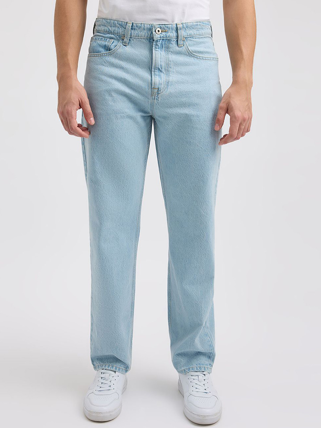 Pepe Jeans Men James Relaxed Fit Light Fade Jeans