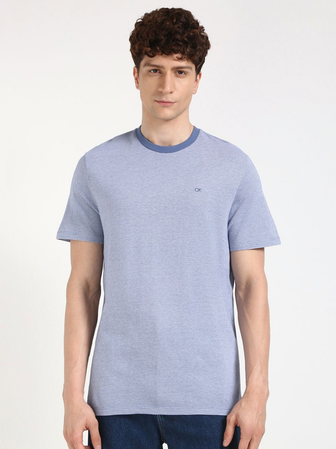 Calvin Klein Jeans Men Cut Outs T-shirt