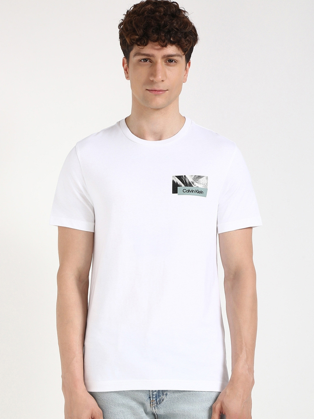 Calvin Klein Jeans Men Applique T-shirt