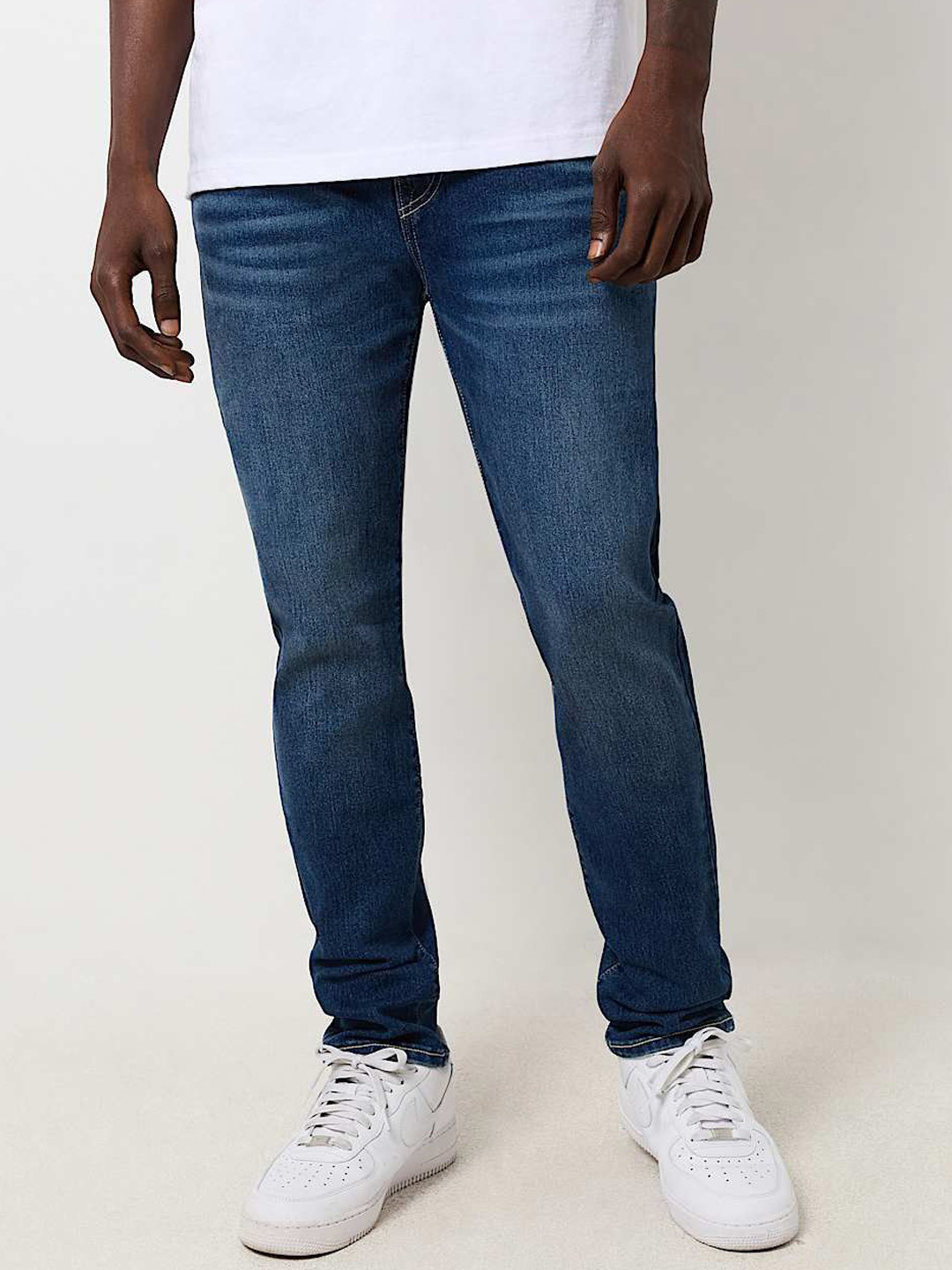 True Religion SN Men Washed Slim Fit Jeans