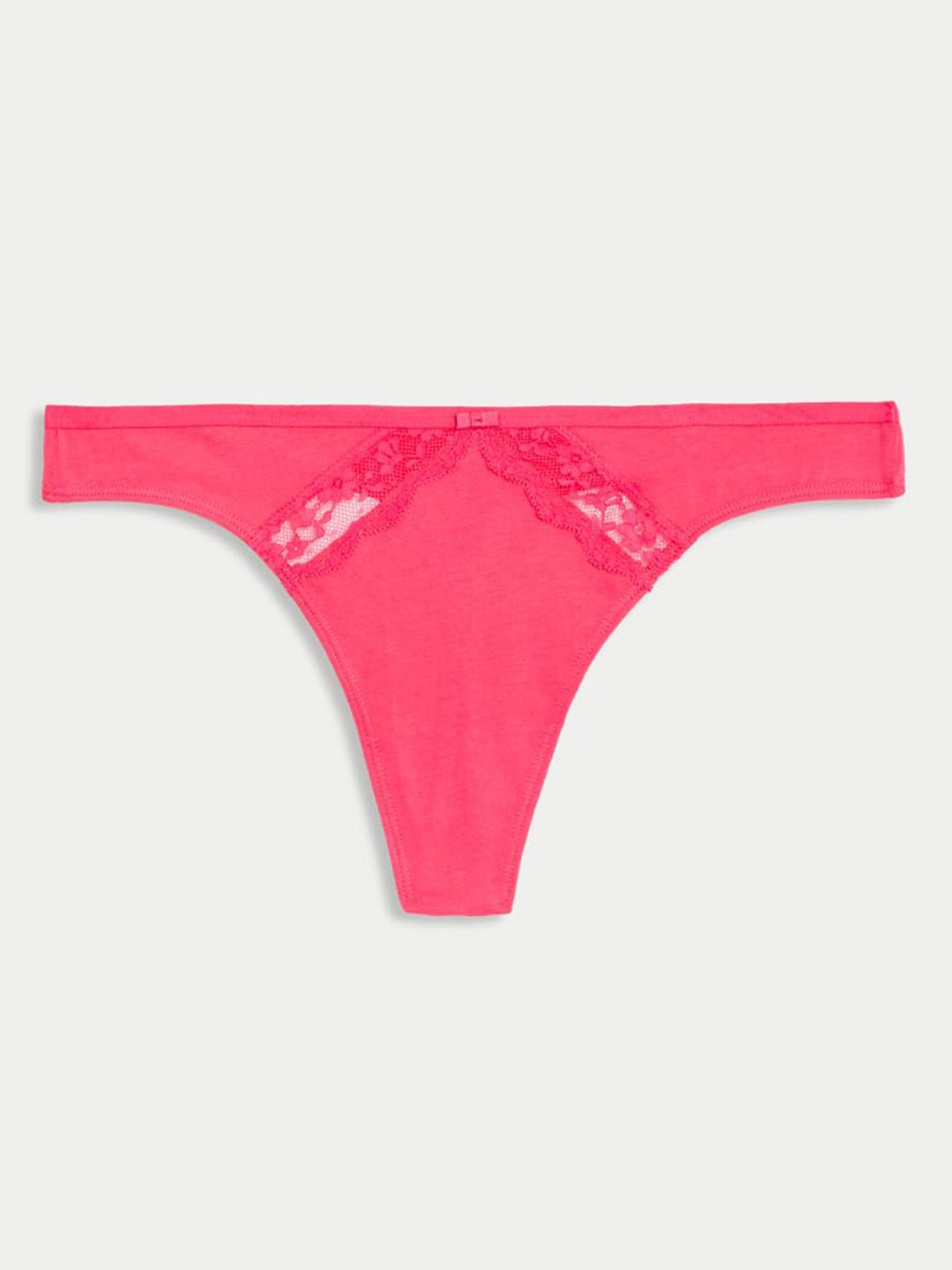 Marks & Spencer High Rise Thongs Briefs T616984HHOT PINK