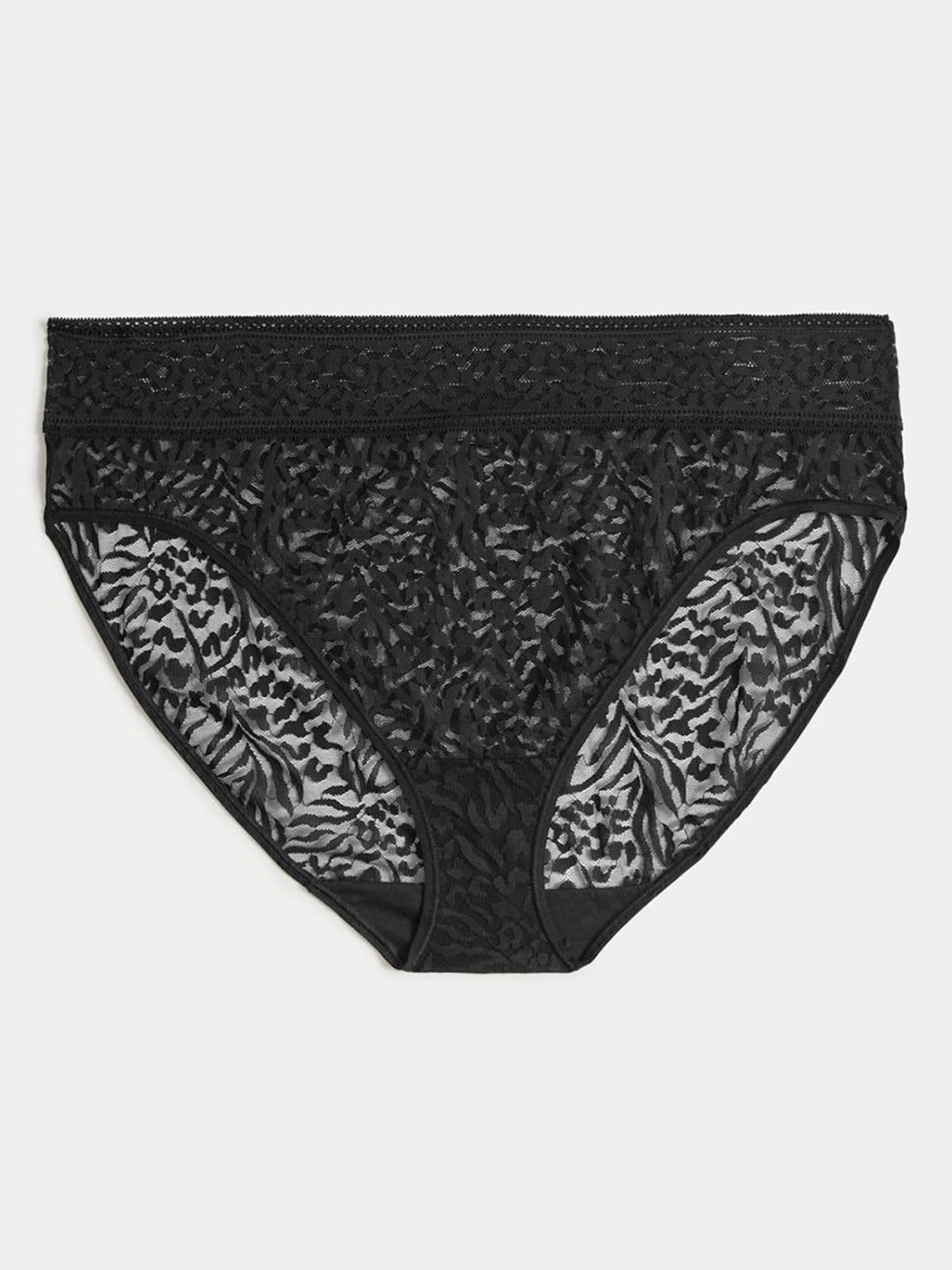 Marks & Spencer High Rise Basic Briefs T614586LBLACK