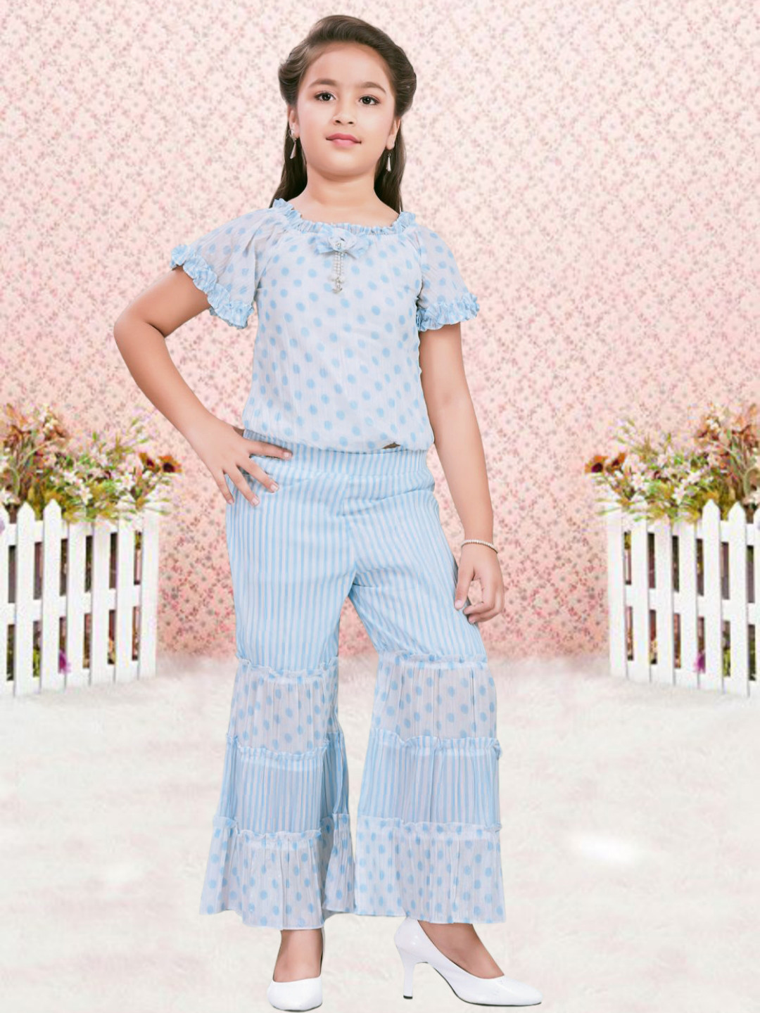 Lei-Chie Girls Top with Capris