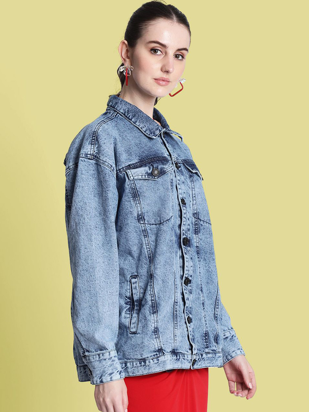 Bene Kleed Men Geometric Cotton Padded Jacket