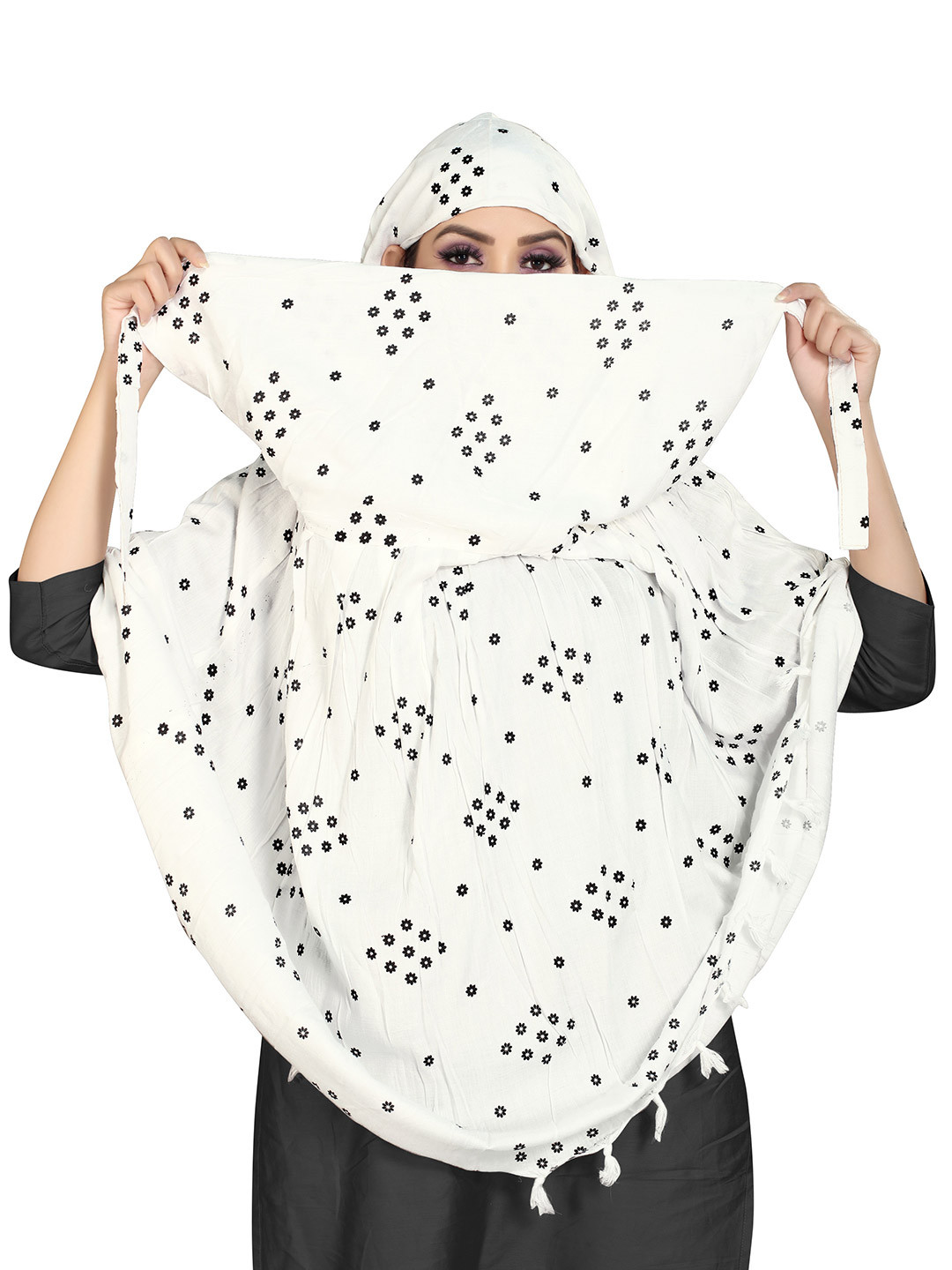 Vicharan Women Printed Cotton Scarf/Stole/Driving Dupatta