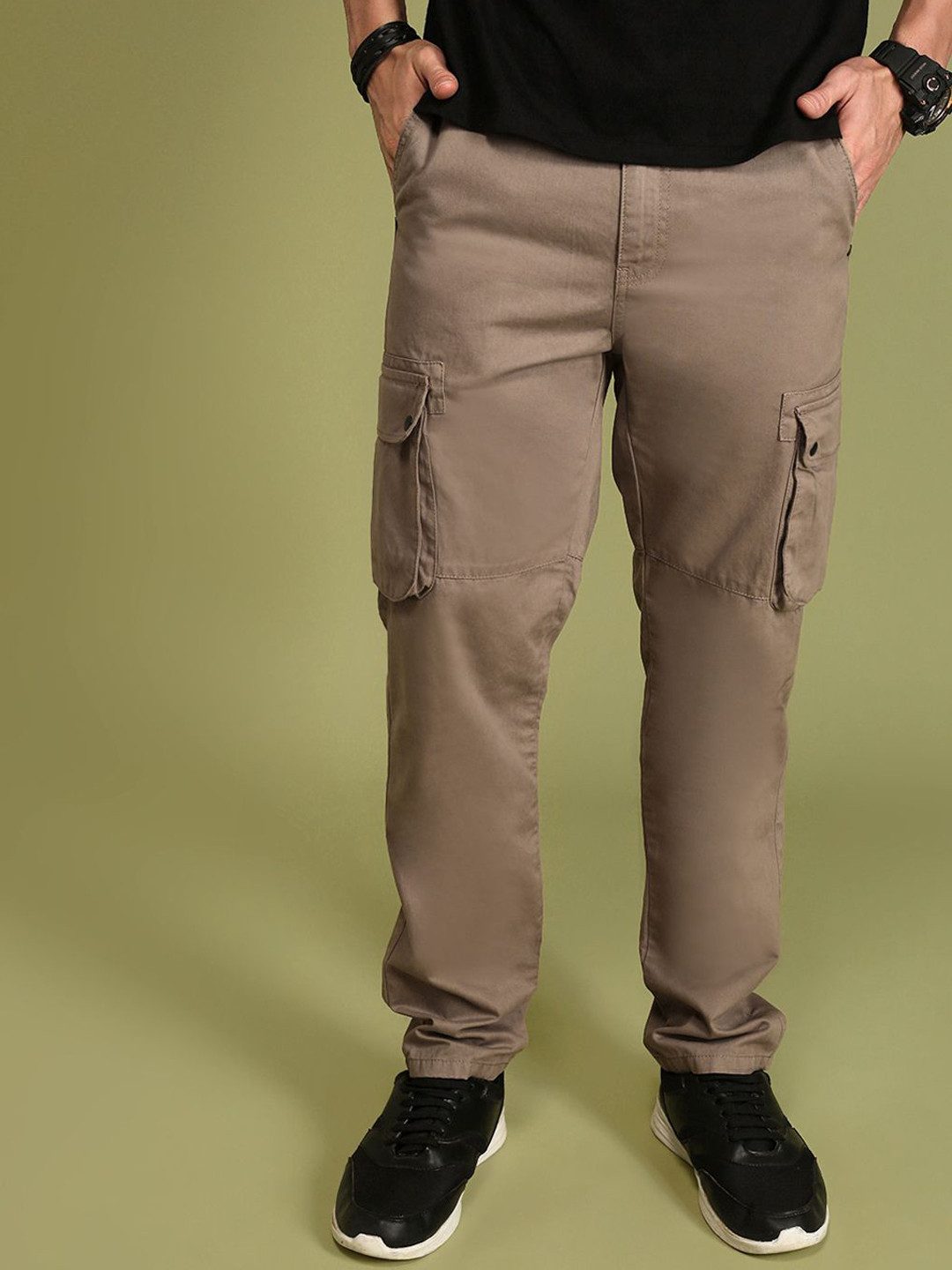 Urban Dog Men Seneca Rock Regular Fit Cotton Cargos