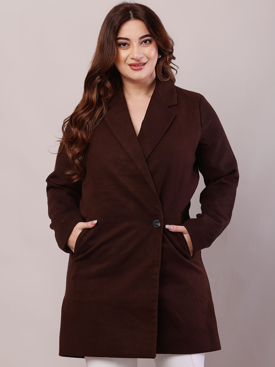 NoBarr Women Regular Fit Trench Coat