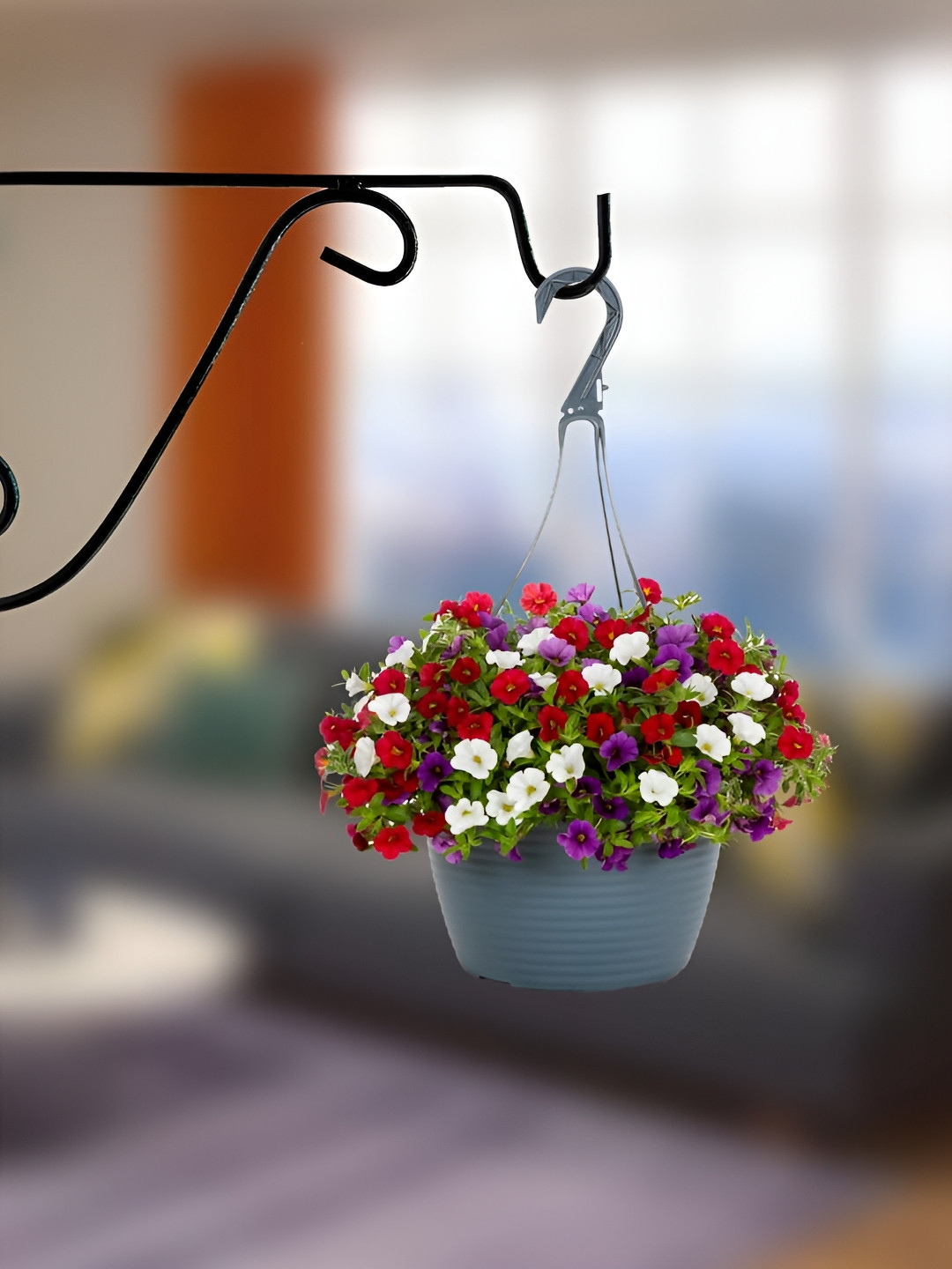 Garden Deco Black S Design Wall Bracket