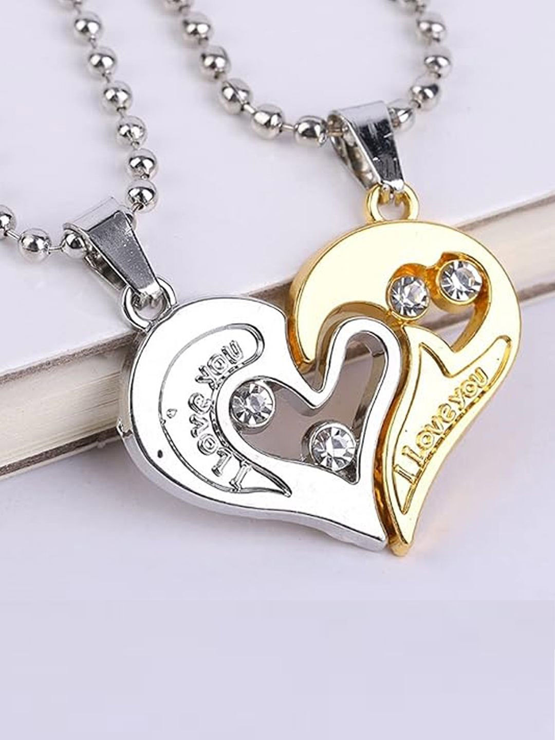 DressBerry Eternal Love Heart Pendant With Chain