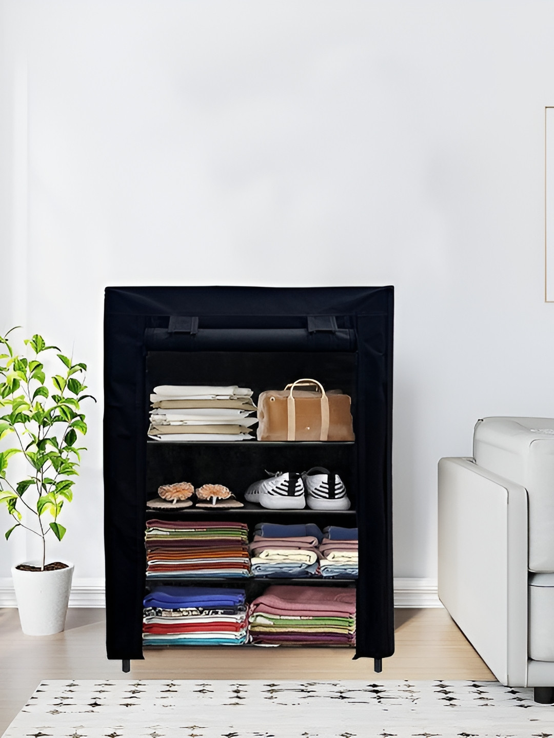 Rmerchants Black 4 Tier Water Resistant Multi-Utility Organiser