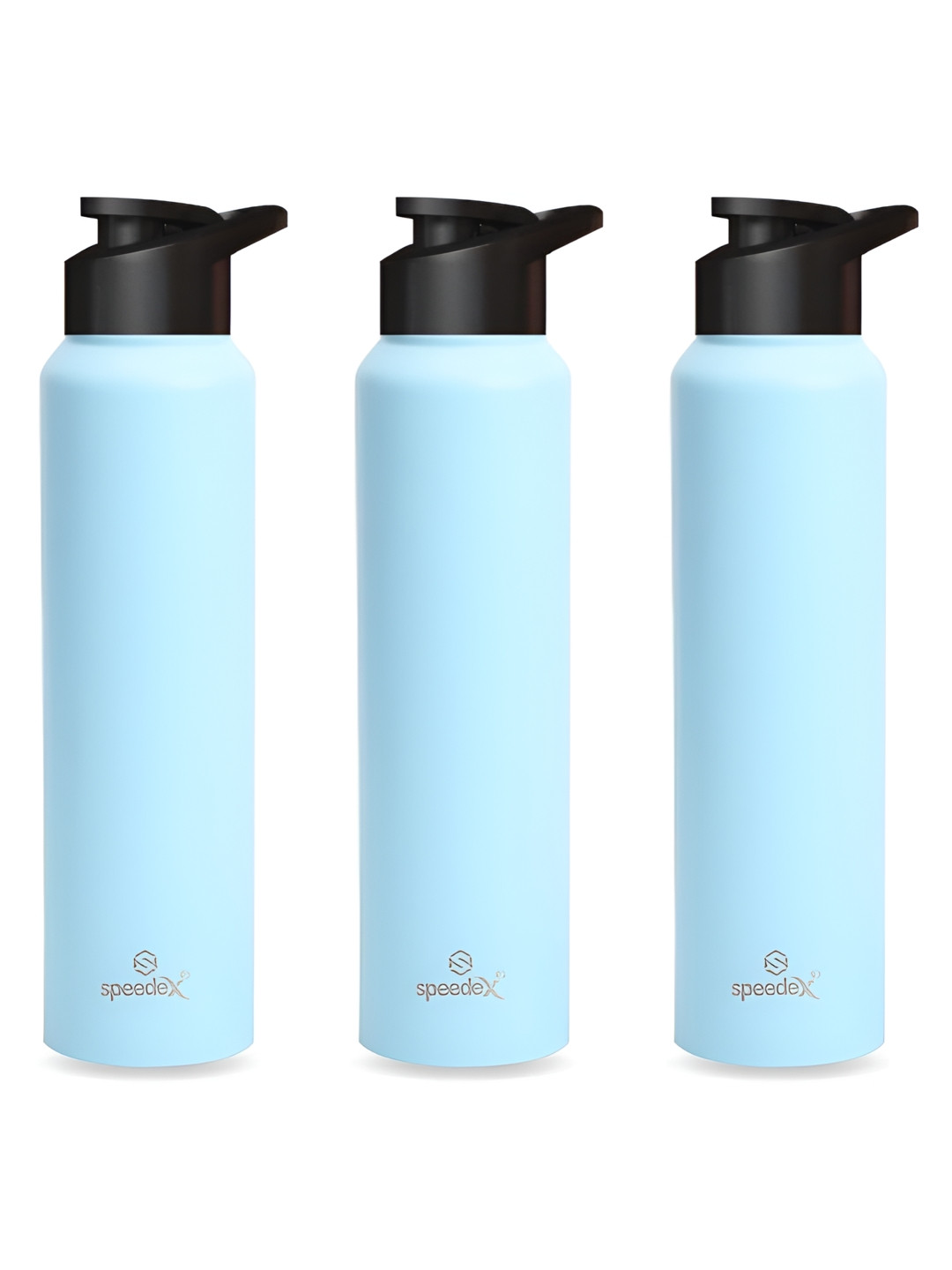 Speedex Blue Brand Logo Stainless Steel BPA Free 3 Piece Sipper - 1L