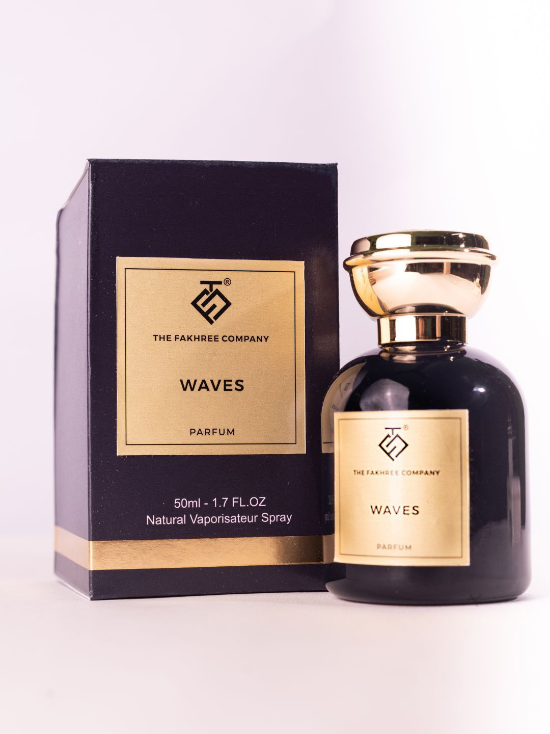 THE FAKHREE COMPANY Waves Men Long Lasting Alcohol Free Eau De Parfume - 50 ml
