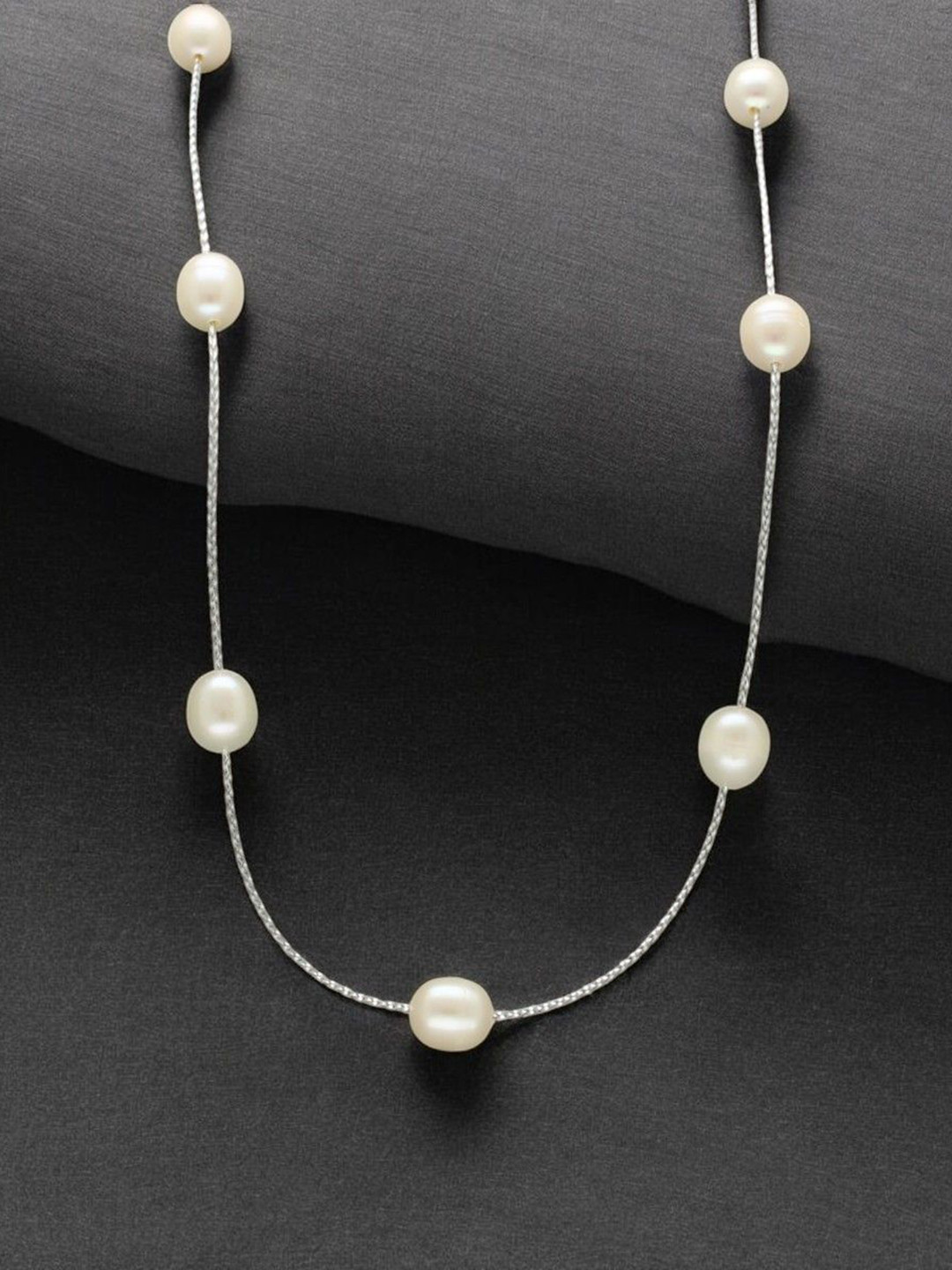 Sri Jagdamba Pearls Dealer Gold-Plated Beaded Necklace
