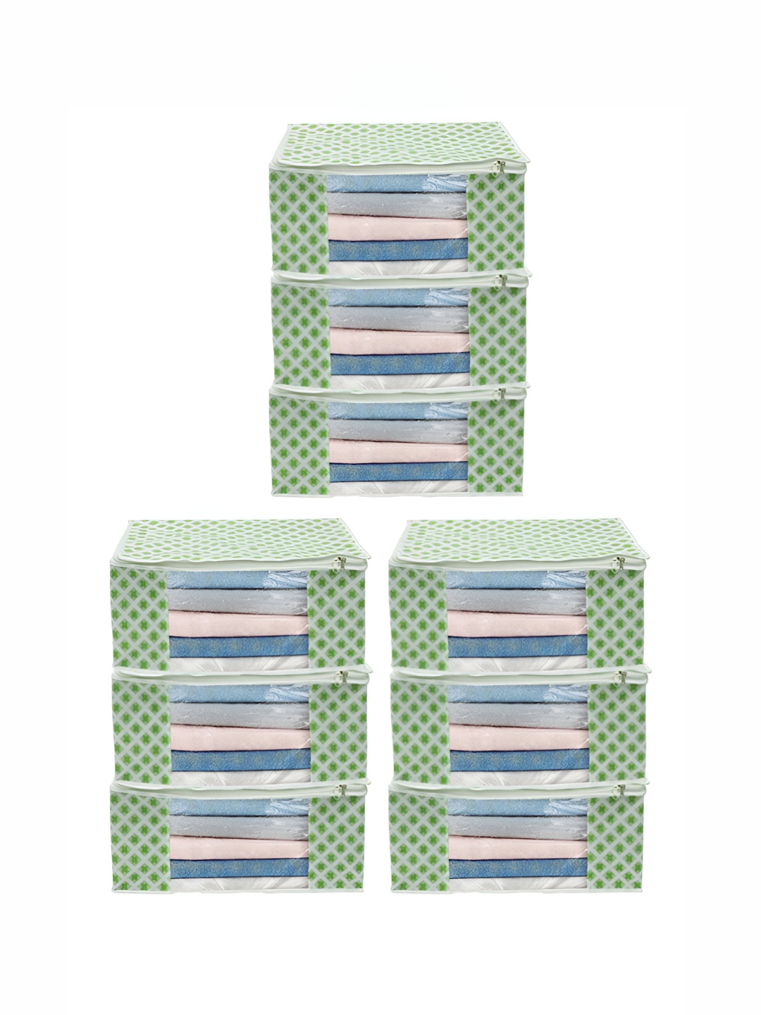 ANKIT INTERNATIONAL Green Set of 9 Super Strong Multi-Utility Organisers